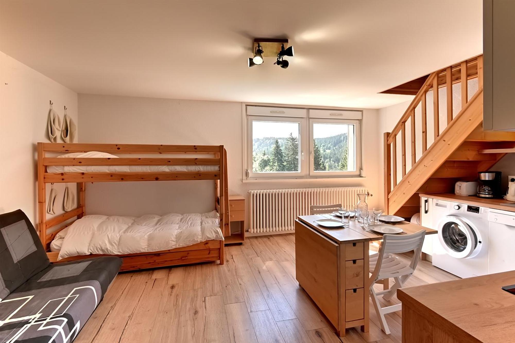 Le Nid Des Vosges - Appt Vue Montagne Daire Gérardmer Dış mekan fotoğraf