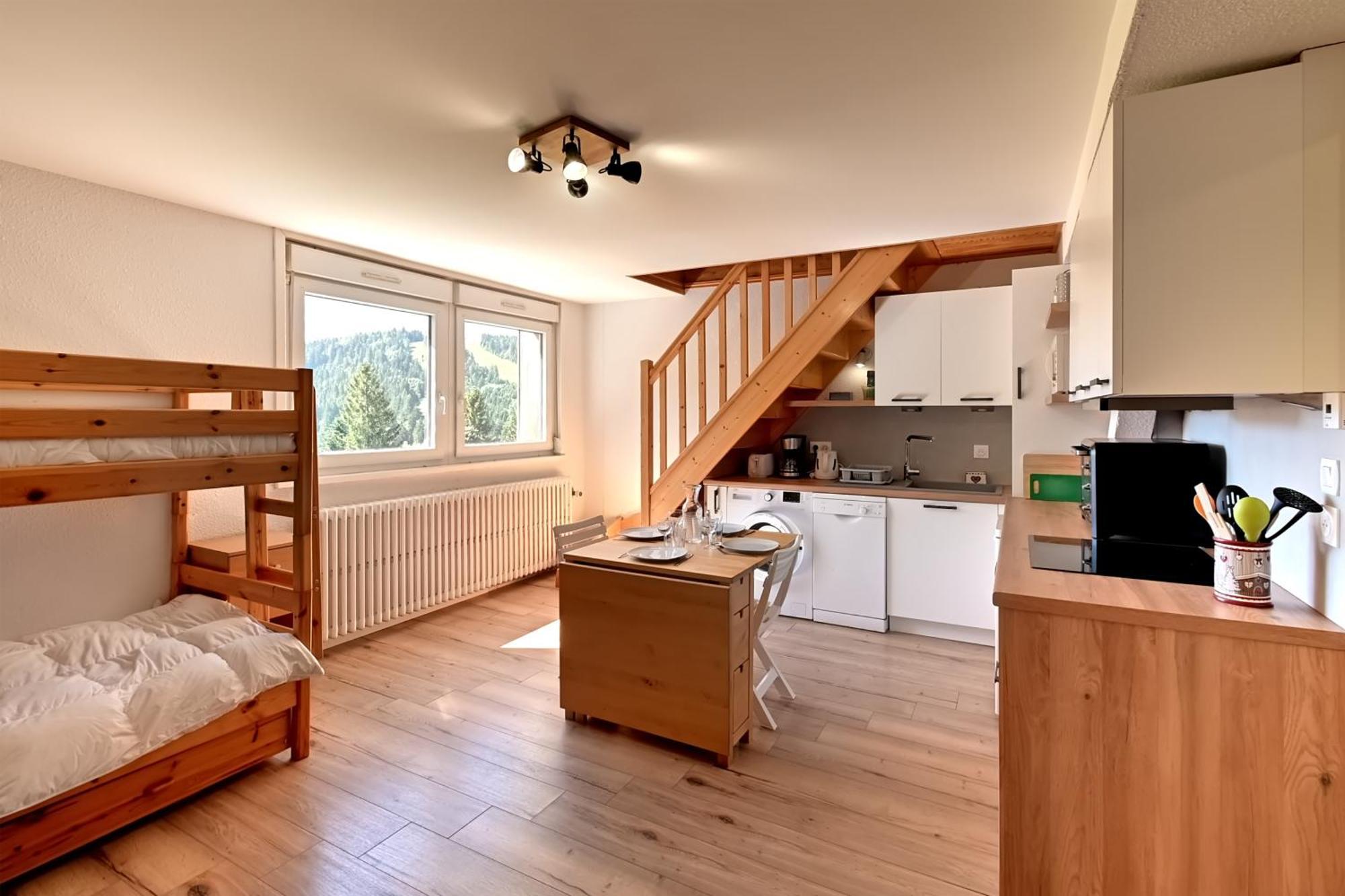 Le Nid Des Vosges - Appt Vue Montagne Daire Gérardmer Dış mekan fotoğraf